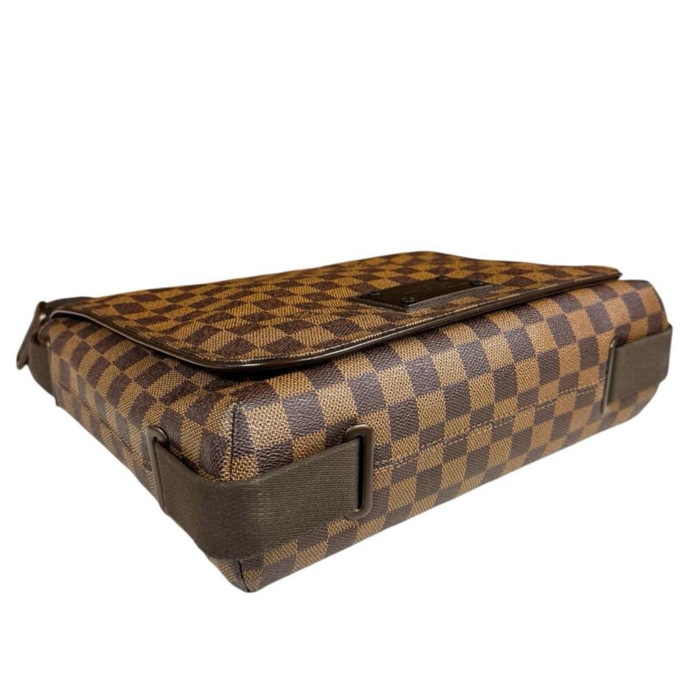 LOUIS VUITTON Authentic Brown Damier Canvas Shoulder Bag - Picture 6 of 15